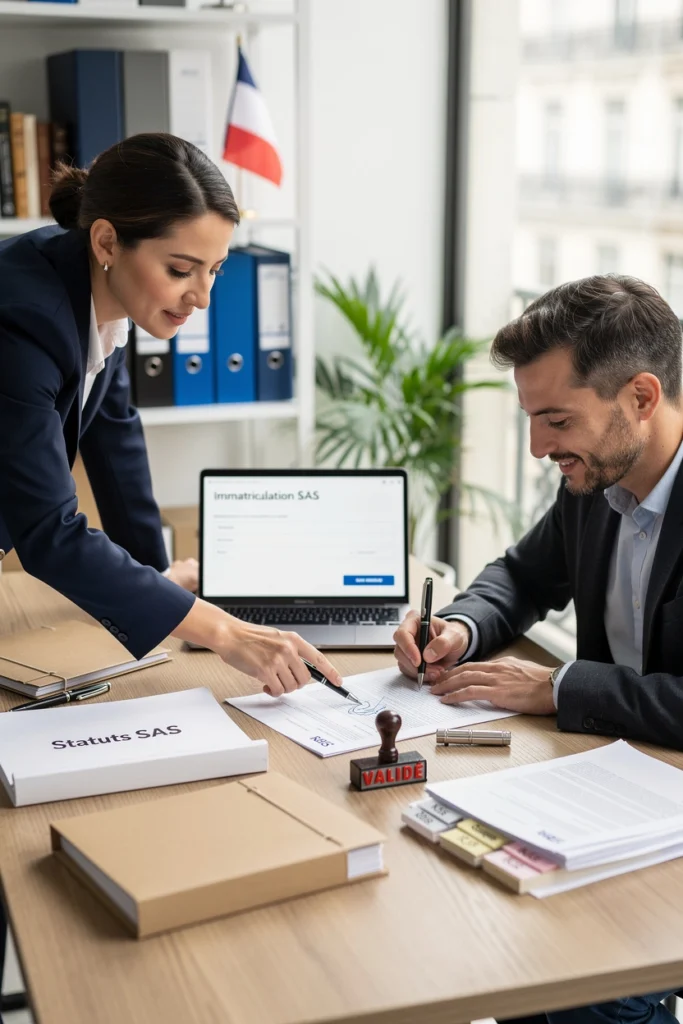 création d’une SAS